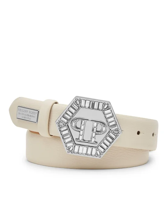 Leather Belt Iconic Plein