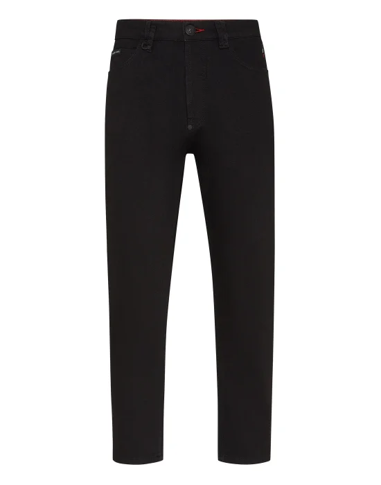 Denim Trousers Carrot Fit Iconic Plein