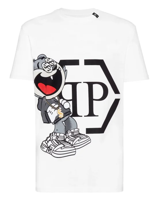 T-shirt Round Neck SS stones Money