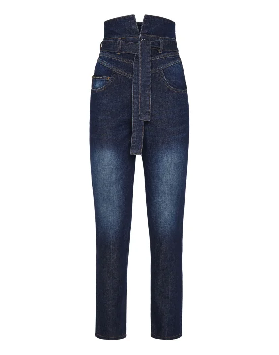 Denim Trousers Saint Tropez Fit Iconic Plein