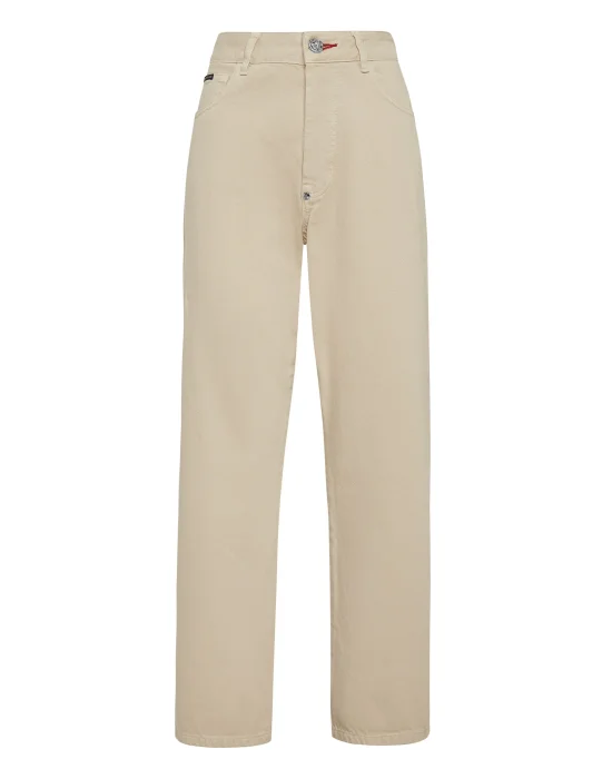 Denim Trousers Loose Fit Iconic Plein