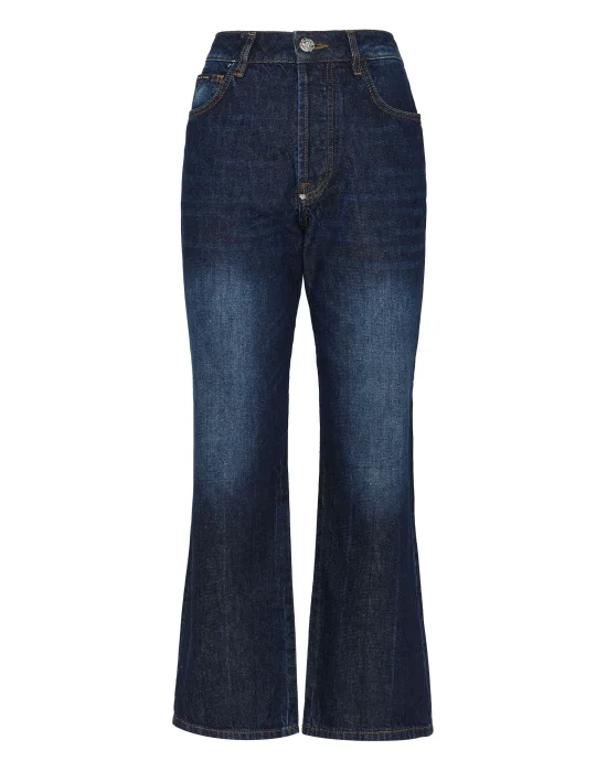 Denim Trousers Loose Fit Iconic Plein