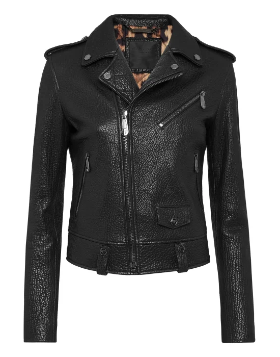 Leather Biker Iconic Plein