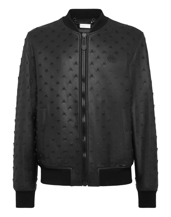Leather Bomber