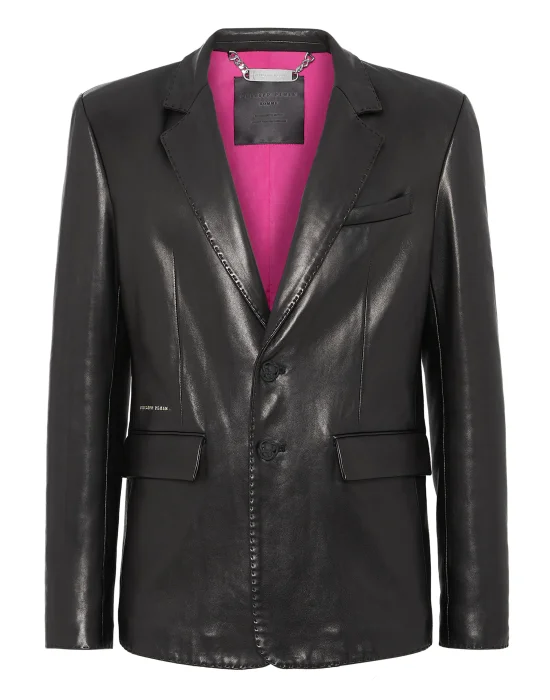 Leather Blazer