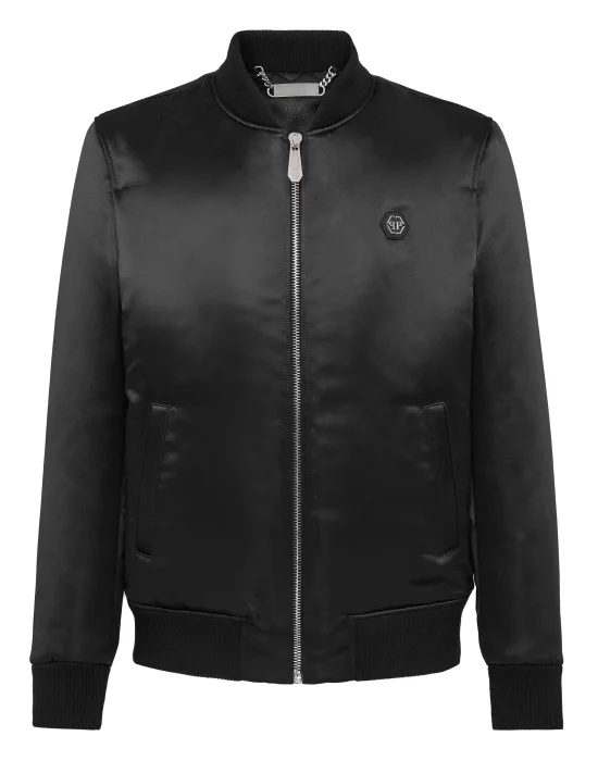 Satin Bomber Hexagon