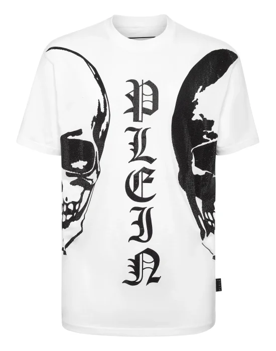 T-shirt Round Neck SS with Crystals