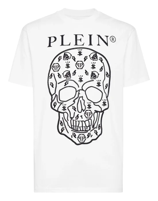 T-shirt Round Neck SS with Crystals