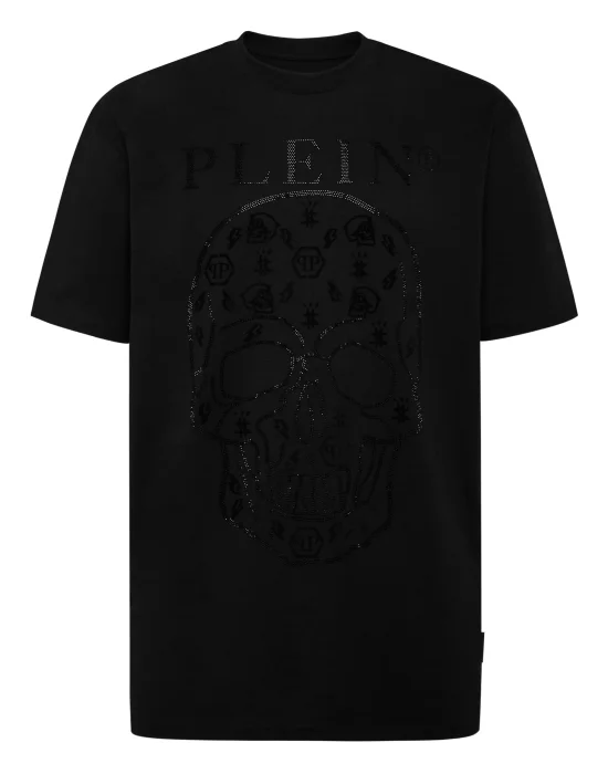 T-shirt Round Neck SS with Crystals