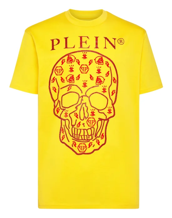 T-shirt Round Neck SS with Crystals