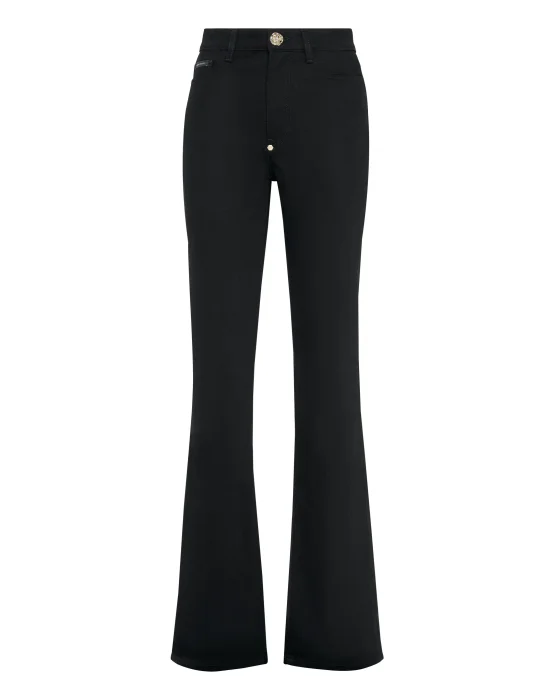 High-Waisted Flare Jeans
