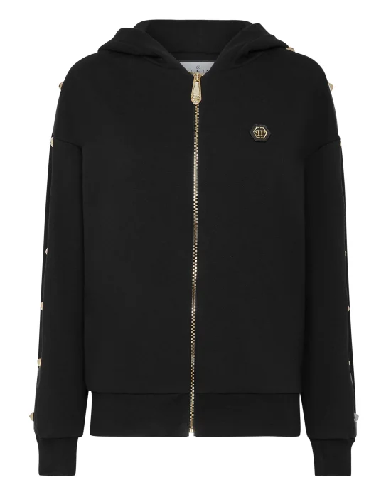 Hoodie Full Zip Studs
