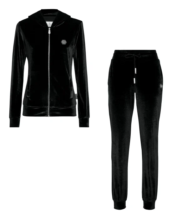 Tracksuit Hoodie/Trousers with Crystals