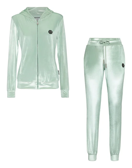 Tracksuit Hoodie/Trousers with Crystals