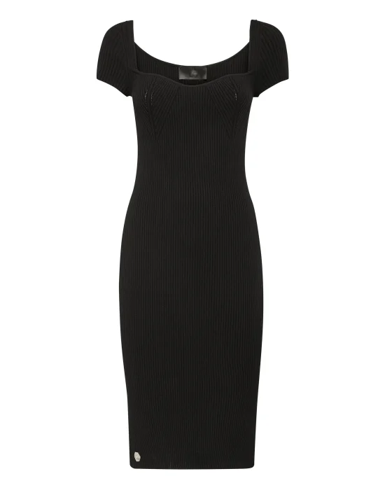 Knit Midi Dress
