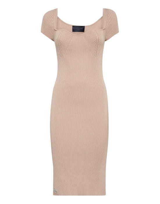 Knit Midi Dress