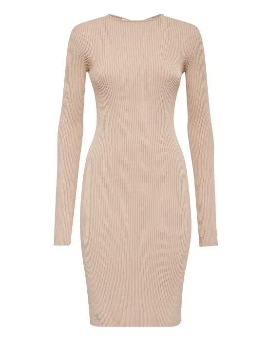 Knit Midi Criss Cross Dress