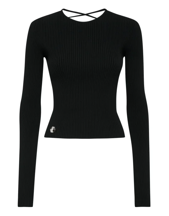 Knit Criss Cross Top