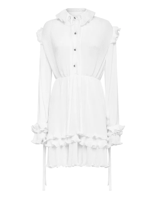 Midi Dress Plisse