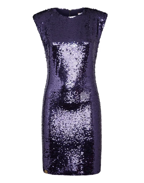 T-shirt Dress Sleeveless  with Crystals