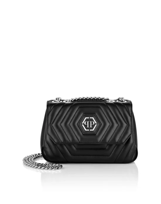Nappa Shoulder Bag Hexagon