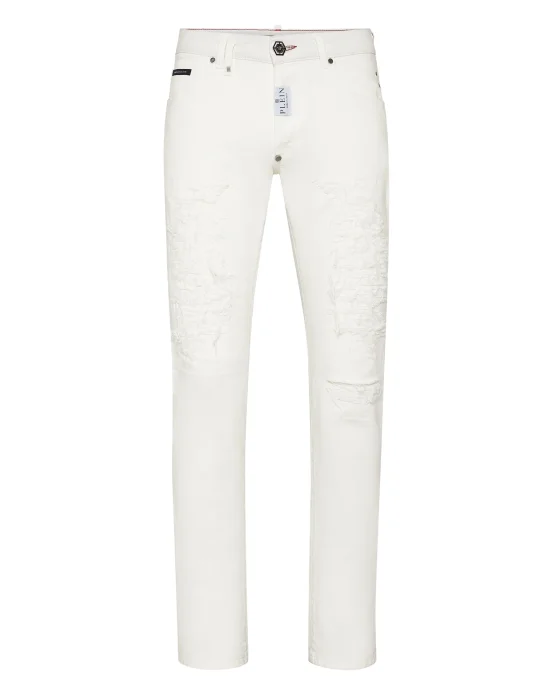 Denim Trousers Super Straight Cut Fit
