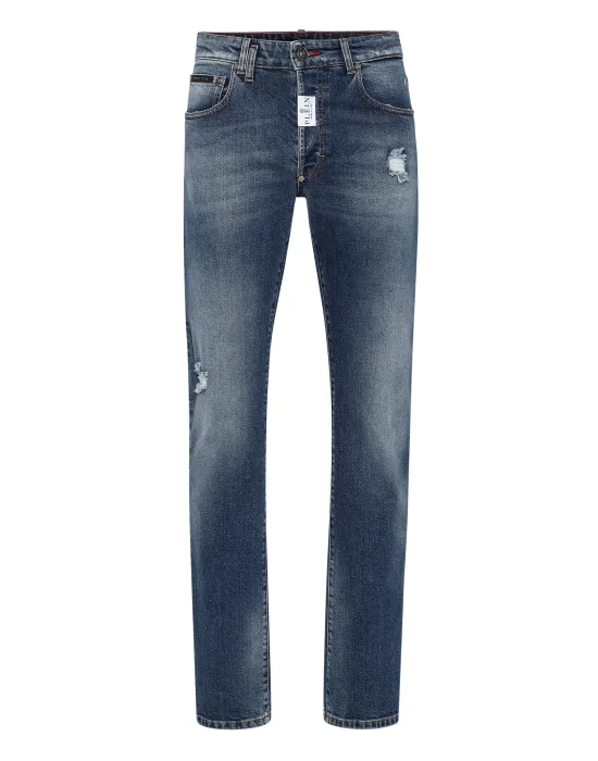 Denim Trousers Straight Supreme