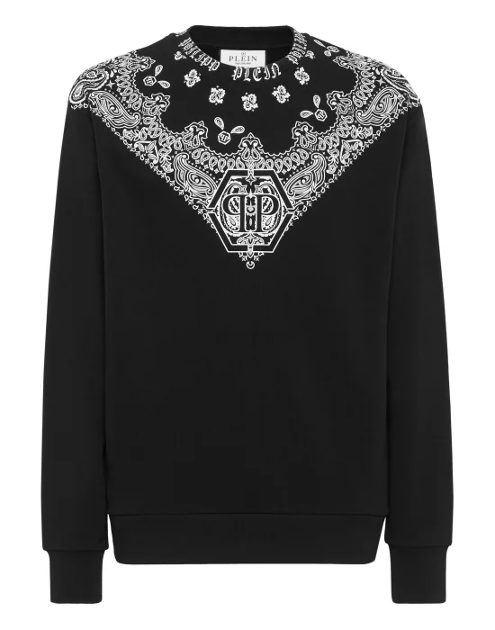 Sweatshirt LS Paisley Bandana