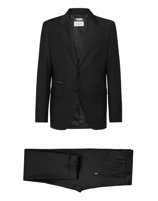 Light Wool Suit: Blazer/Trousers