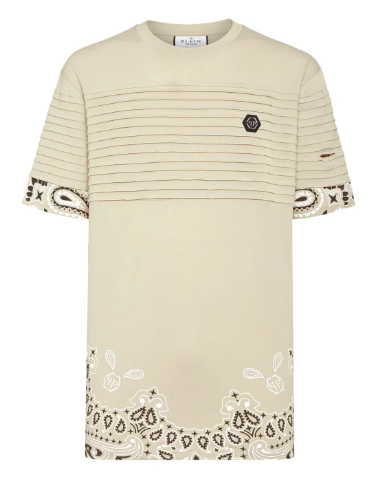 T-shirt Round Neck SS Paisley Bandana