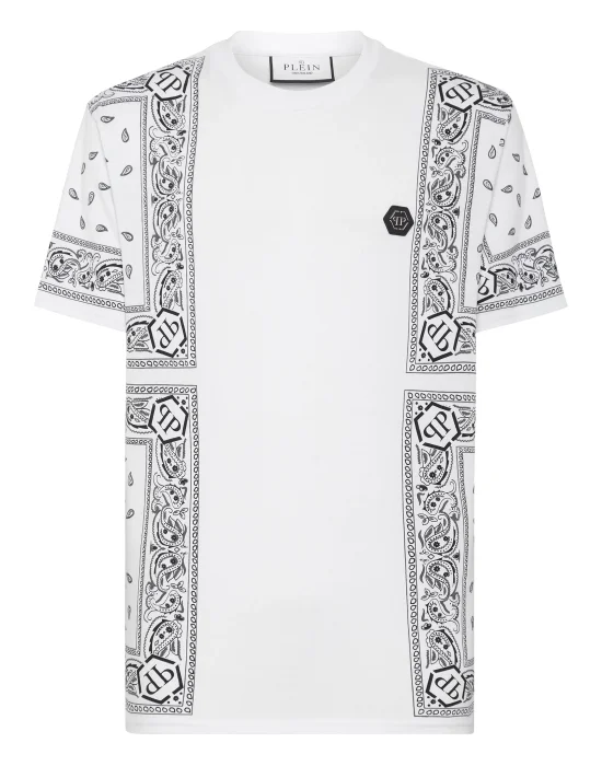 T-shirt Round Neck SS Paisley Bandana