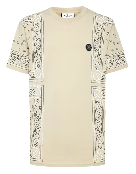 T-shirt Round Neck SS Paisley Bandana
