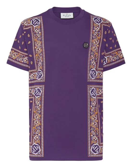 T-shirt Round Neck SS Paisley Bandana