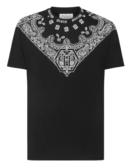 T-shirt Round Neck SS Paisley Bandana