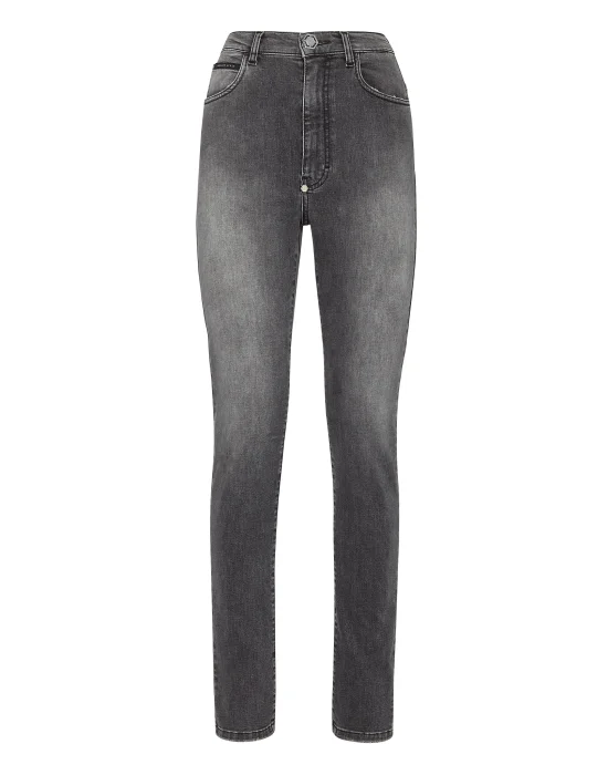 Denim Trousers Super High Waist Jegging