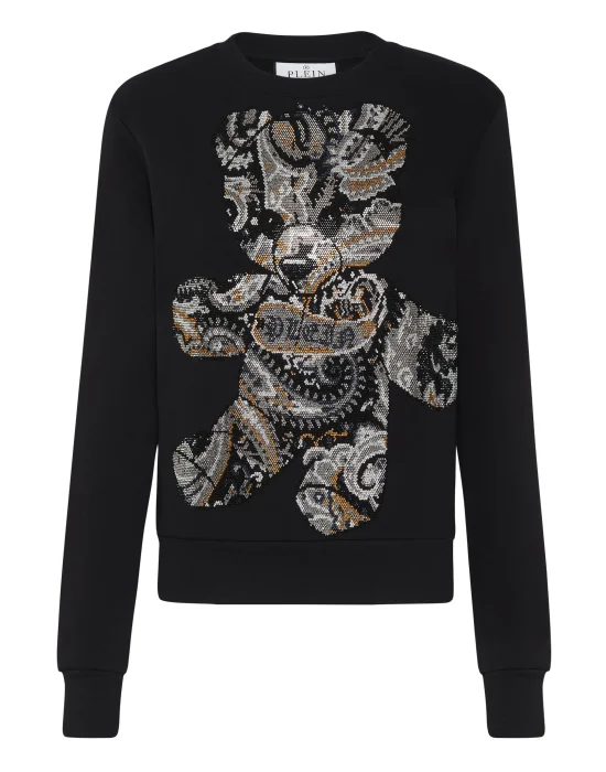Sweatshirt Paisley Teddy Bear