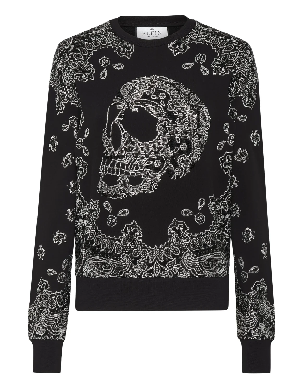 Sweatshirt Paisley Bandana, цвет: Черный
