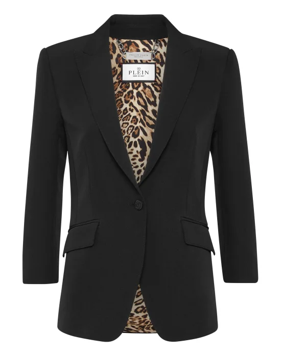 Cady 3/4 Blazer Fit Paisley Strass