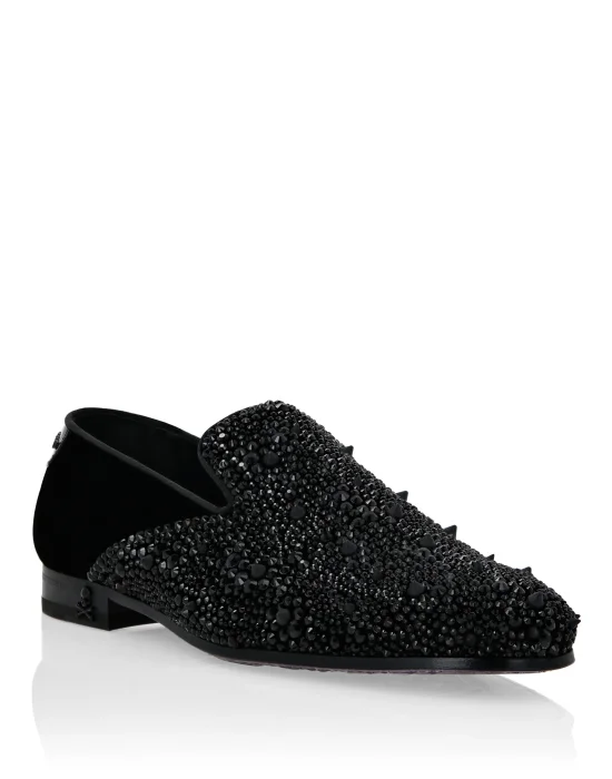 Velvet Loafers Stones
