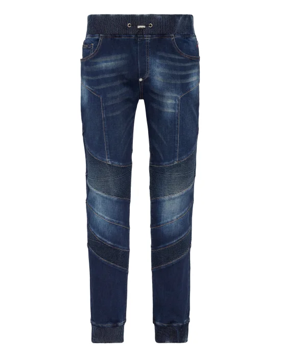 Denim Jogging Trousers