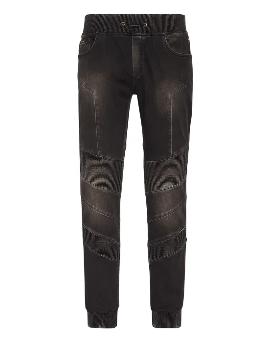 Denim Jogging Trousers