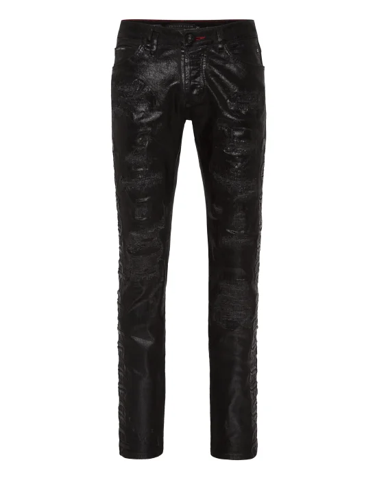 Super Straight Cut Trousers Gothic Plein