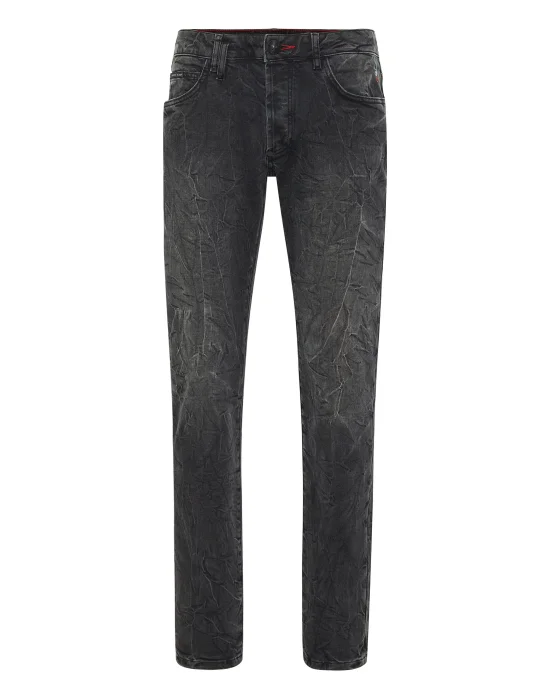Super Straight Cut Trousers Skull