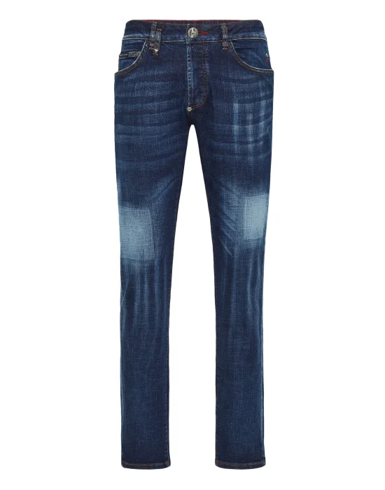 Super Straight Cut Trousers Skull