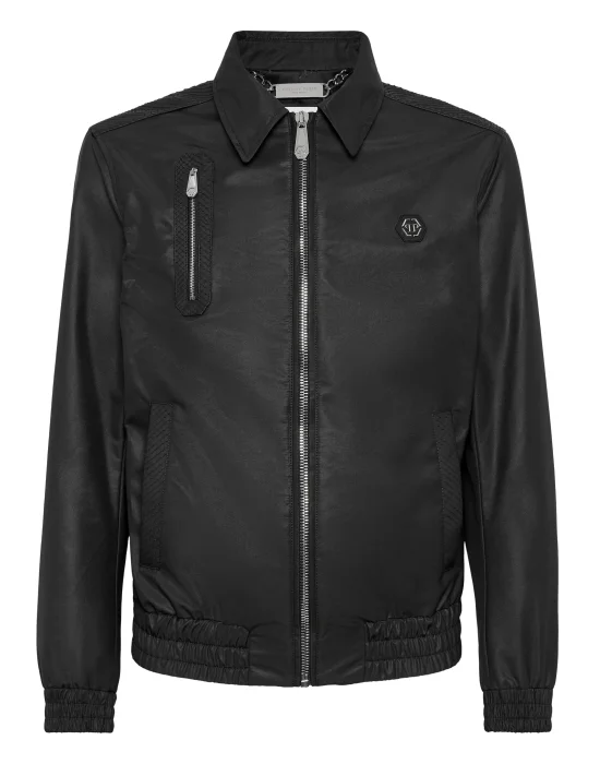 Nylon Jacket with Elaphe