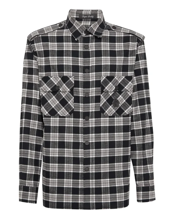 Shirt Oversize LS Skull & Bones