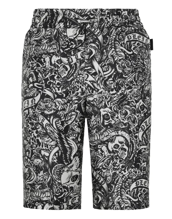 Silk Cool Kid Shorts Tattoo