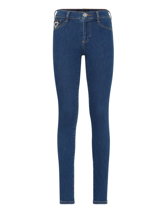 Crystal Jegging Heart