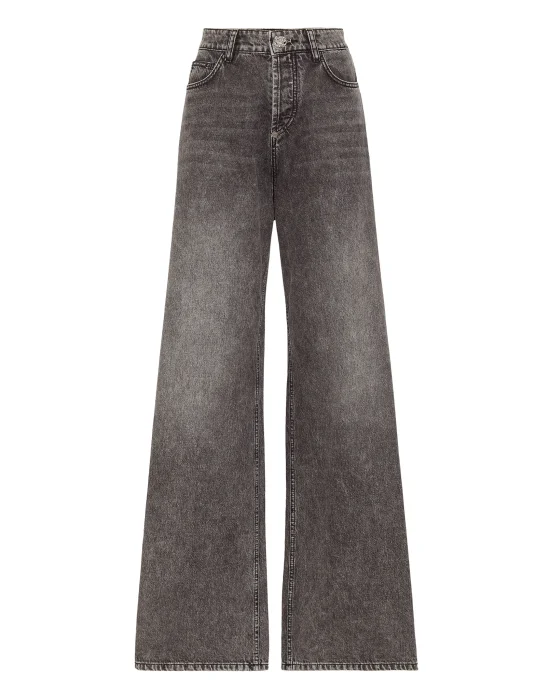 Denim Skater Fit Trousers