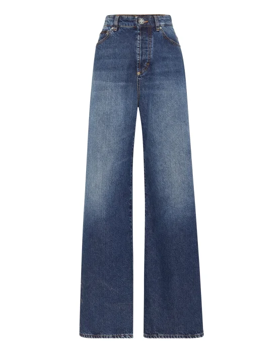 Denim Skater Trousers